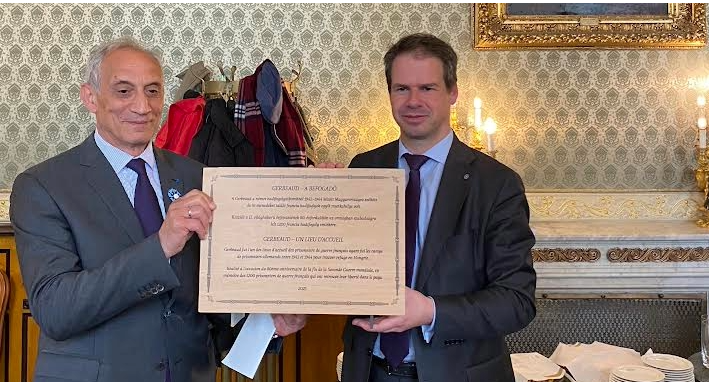 A náci Németország kapitulálásának évfordulóján tartott megemlékezésünk